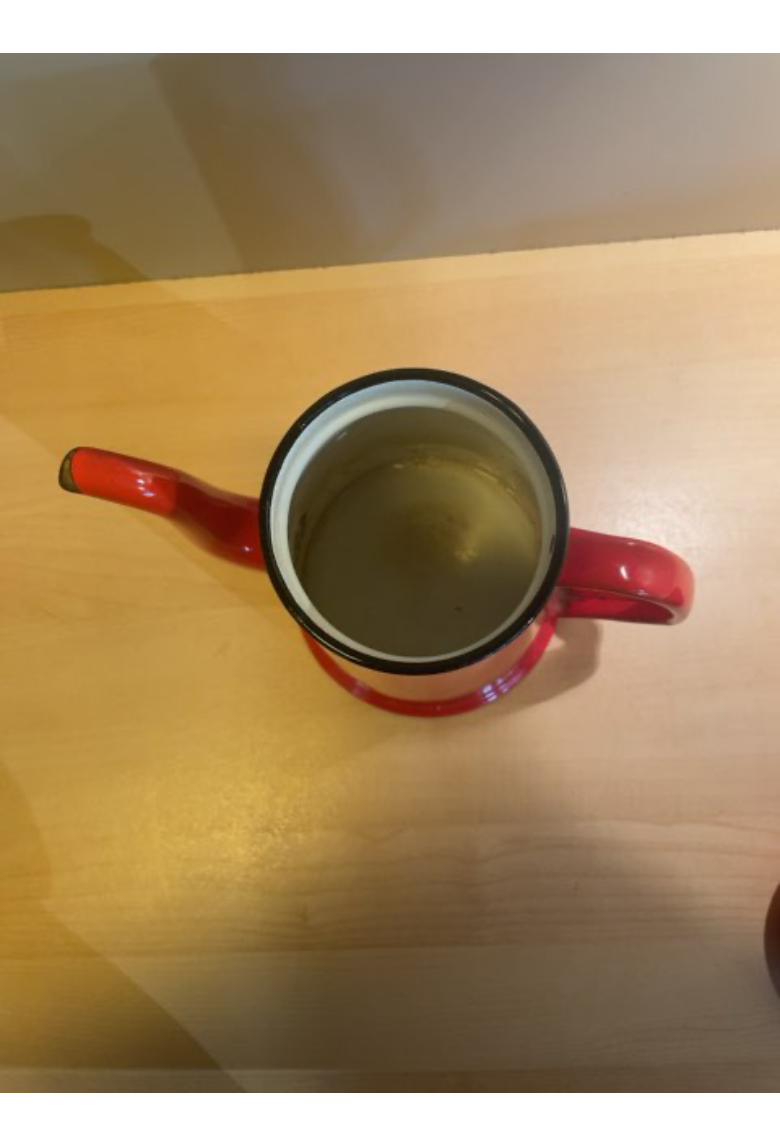 Madam rød kaffekande. Glud & Marstrand